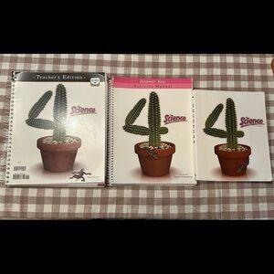 Bju press science 4 book lot